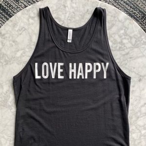 Black tank with Beyoncé lyrics